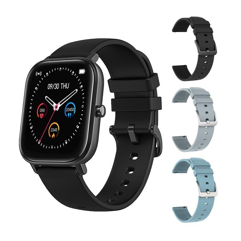 Unisex Modern Smartwatch with Fitness Tracker & Extra Straps