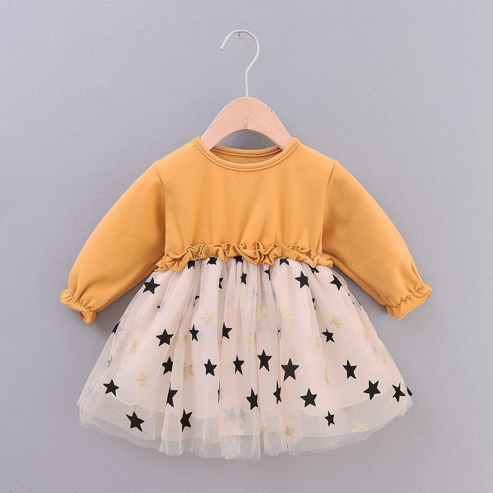 Modern Retro Baby Girls Polka Dot Party Dress - A-Line Princess
