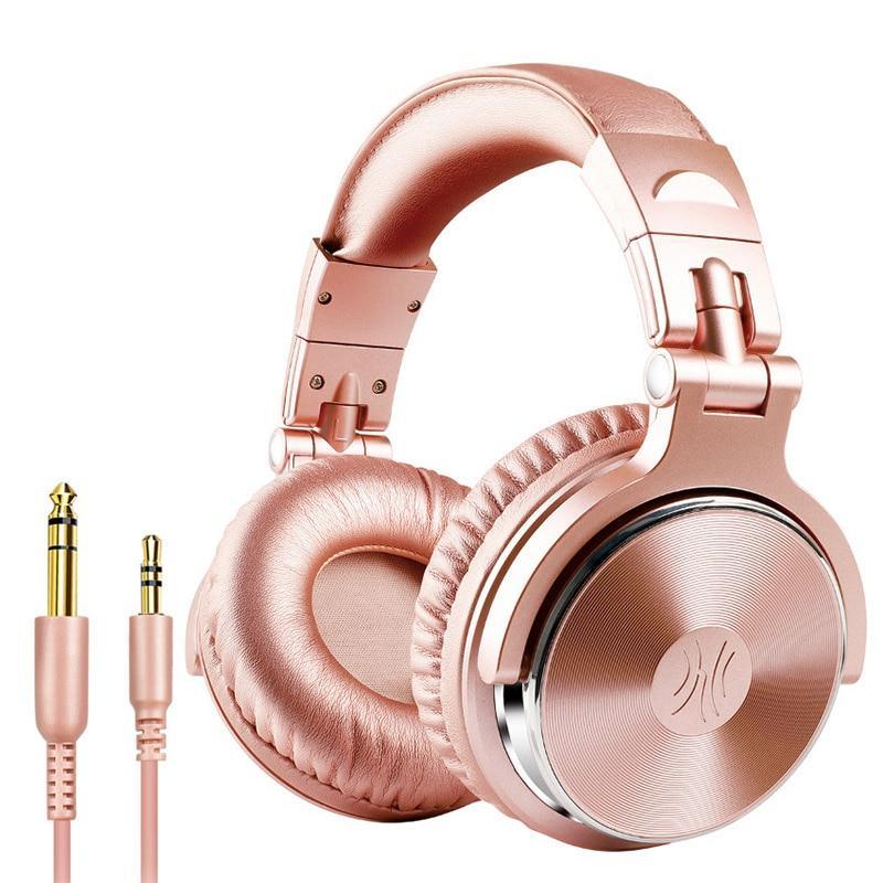 Wired Studio Pro DJ Headphones with Mic & 3.5mm/6.35mm Input