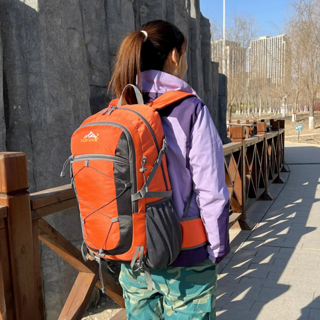 50L Lightweight Waterproof Hiking Backpack – Large Capacity Outdoor Mountaineering Bag for Travel & Adventure