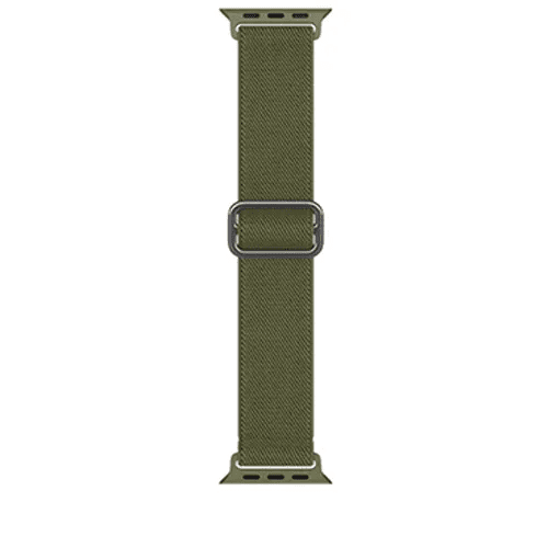 Soft Braided Nylon Elastic Watch Band Compatible with Apple Watch