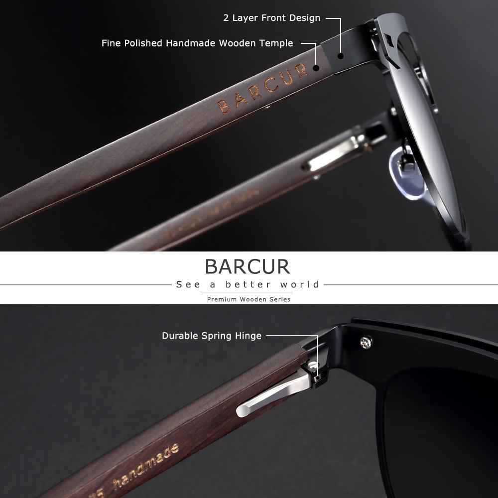 Retro Cat Eye Polarized Unisex Sunglasses with Stainless Steel