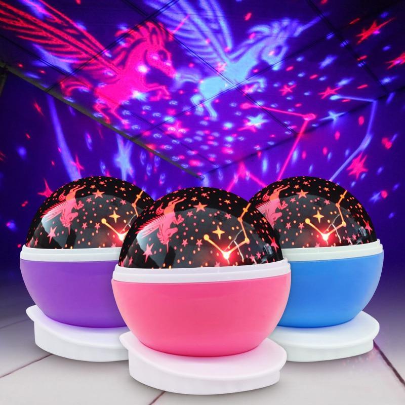 LED Starry Night Light Projector for Kids Sleep Room Decor