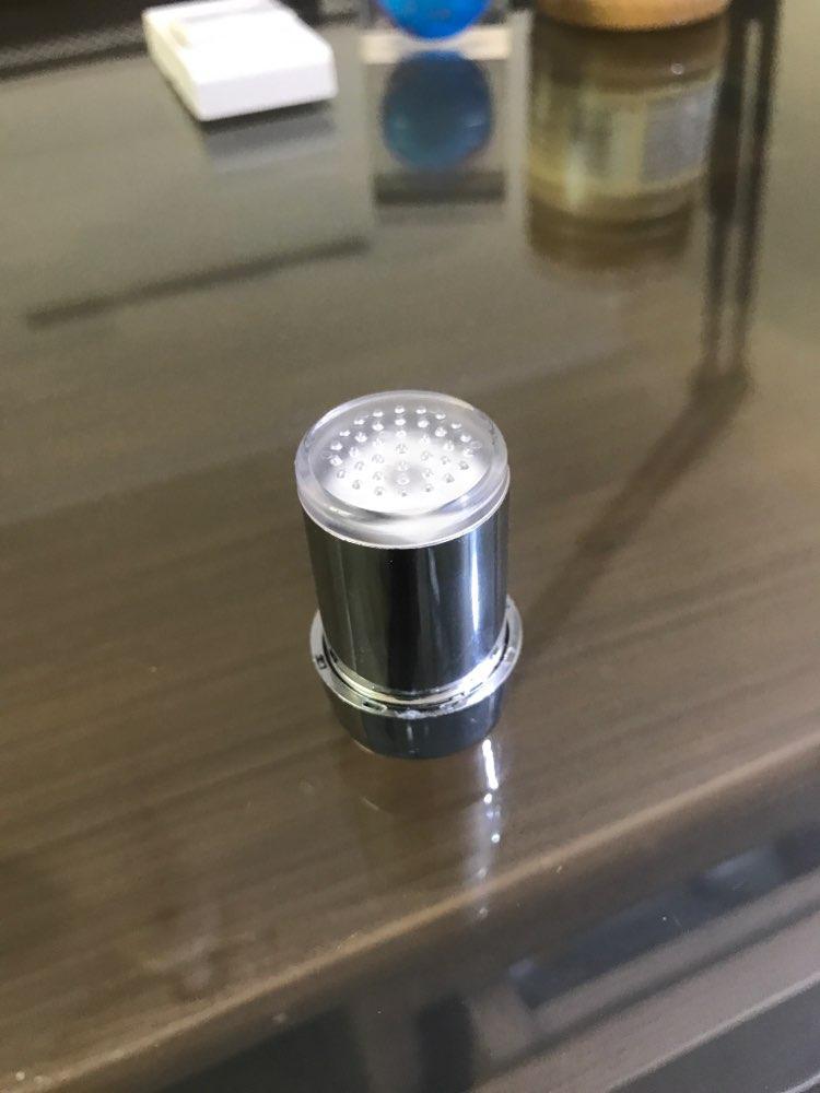 LED Temperature-Sensing Water Faucet Light - Modern Bathroom Decor