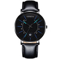 Ultra-Thin Stainless Steel Mesh Men's Quartz Business Wrist Watch