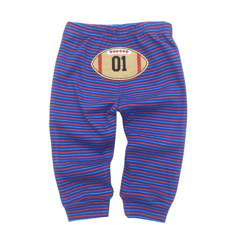 5-Piece Modern Baby Pants Set - Cute Animal Print Cotton Trousers