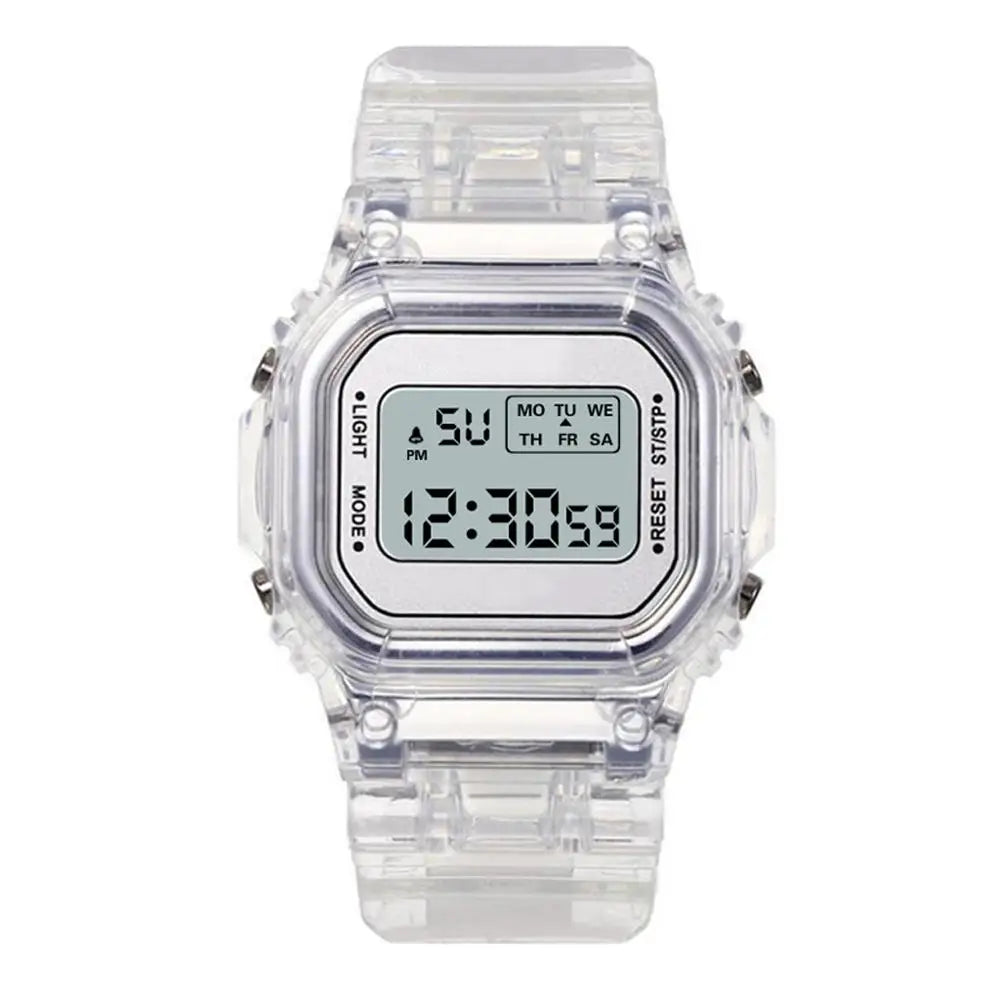 Luxury Women's Rose Gold Silicone Watches Women Fashion LED Digital Clock Casual Ladies Electronic Watch Reloj Mujer 2025