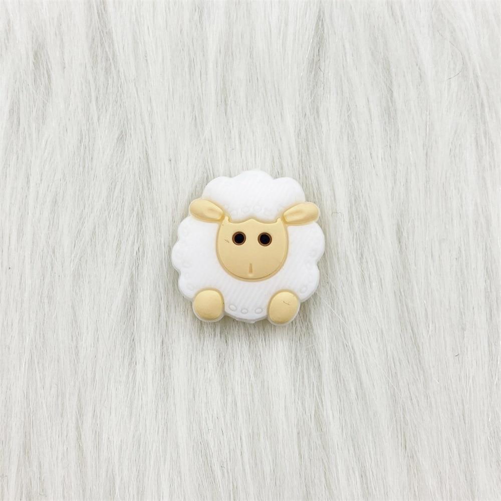 5pcs Animal Silicone Teethers for Newborn Baby Teeth Relief