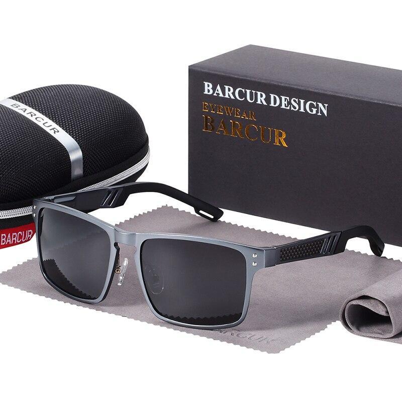 Luxury Black Goggle Sunglasses Business Modern Style UV400