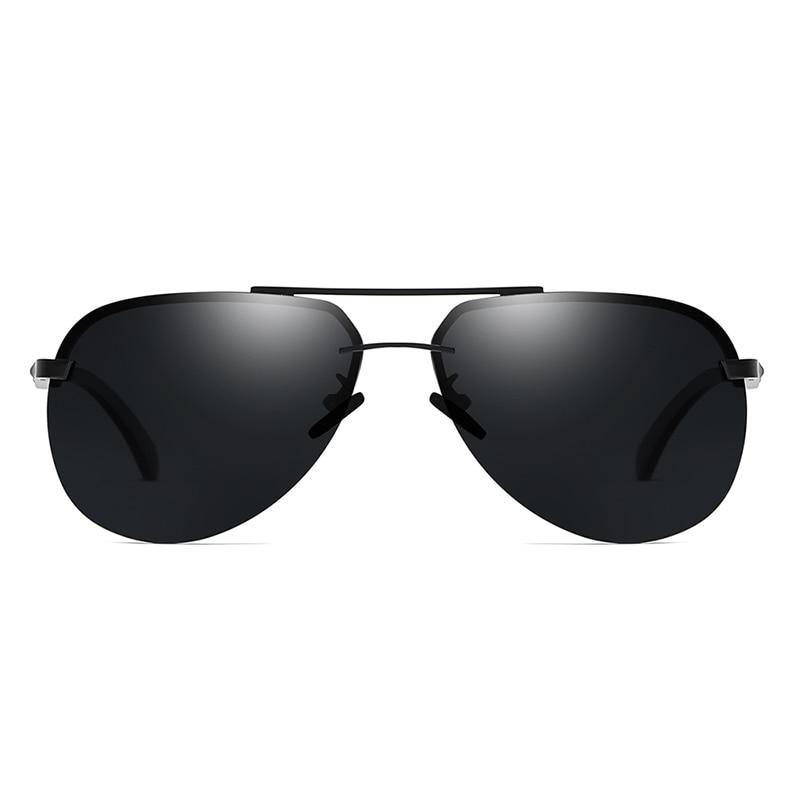 Metal Aviator Polarized Sunglasses - Luxury Sport Pilot Eyewear