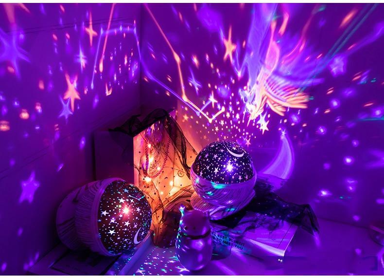 Starry Night Light Projector for Kids Bedroom Ceiling