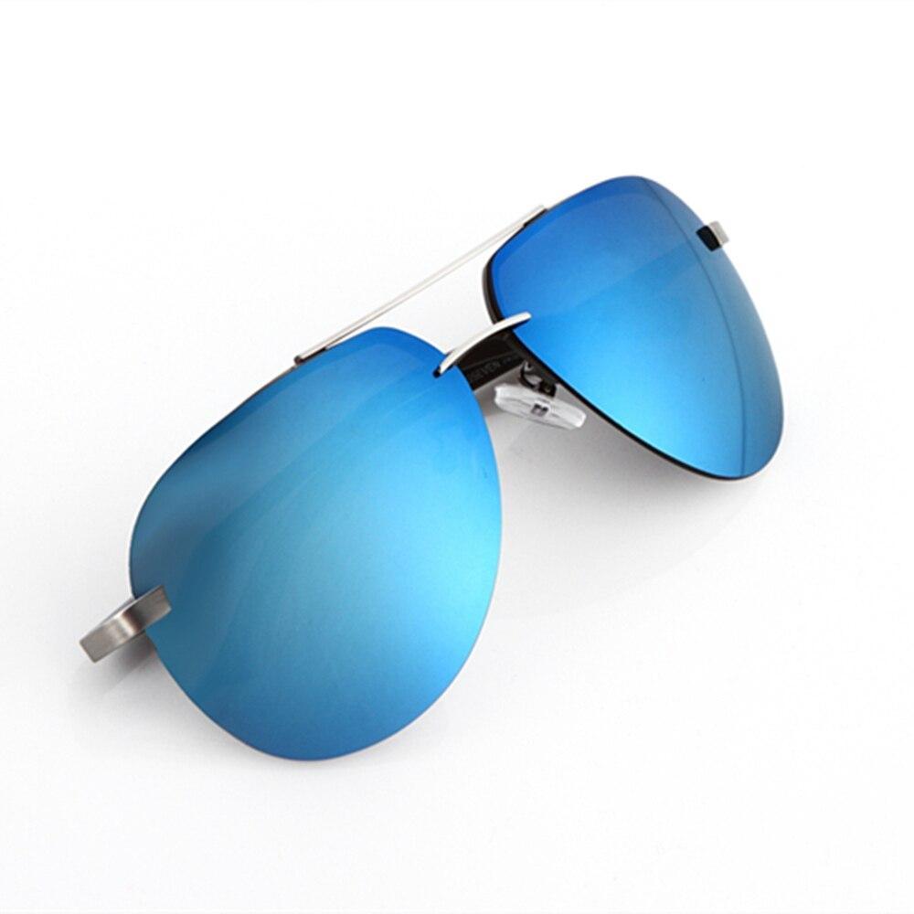 Aviation Pilot Polarized Sunglasses with Stainless Steel Frame