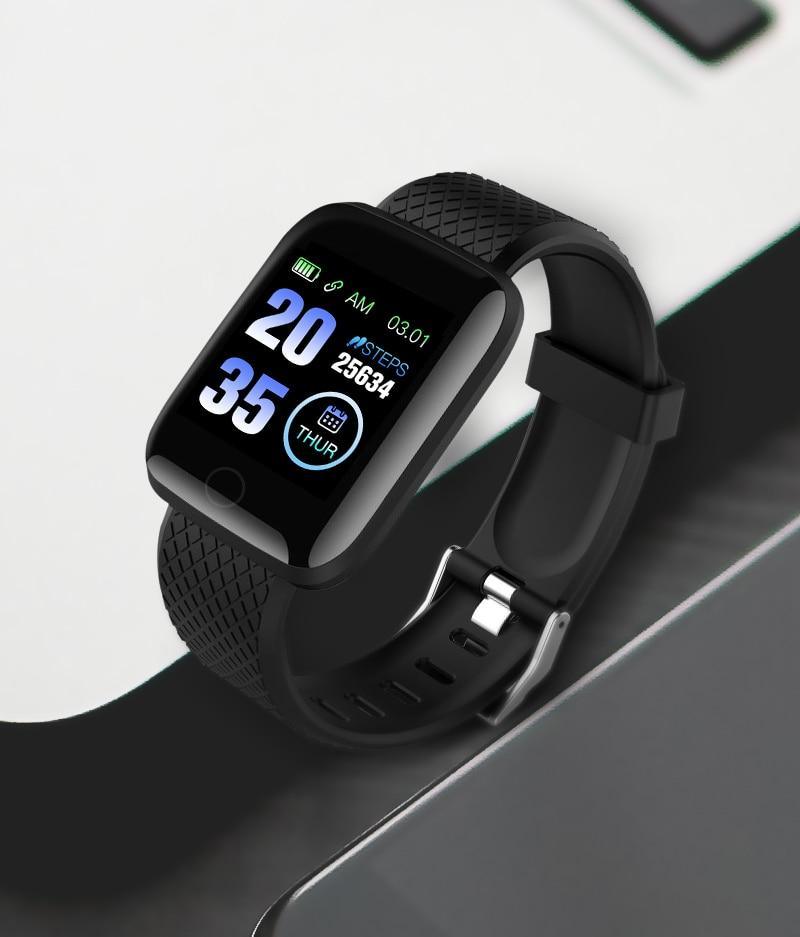 Smart Watch with Heart Rate & Blood Pressure Monitor - Sporty Fit