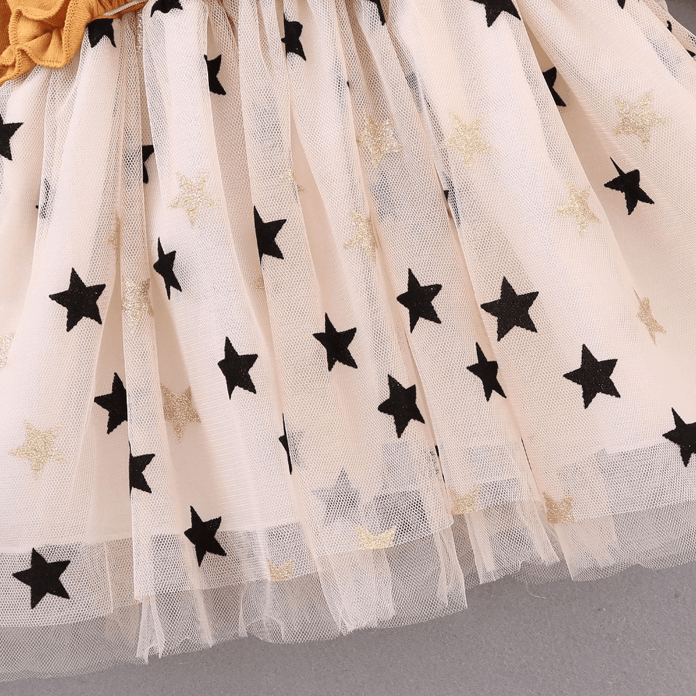 Modern Retro Baby Girls Polka Dot Party Dress - A-Line Princess