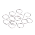 50-200Pcs/Lot 4-20mm Gold Color Double Jump Rings Split Rings Connectors Loops For DIY Jewelry Making Findings Accessories