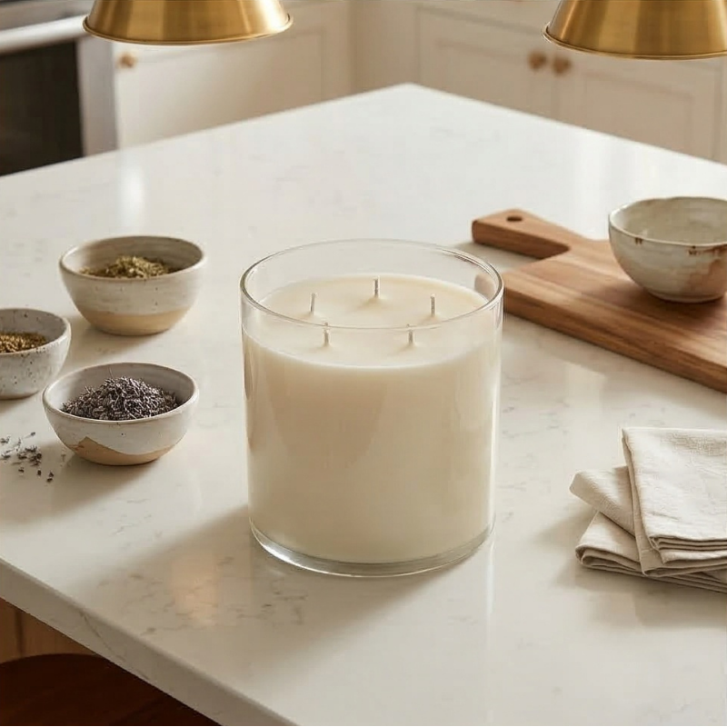The Hearth - 150 Oz Luxury Hearth Candle - 300 Hr Burn
