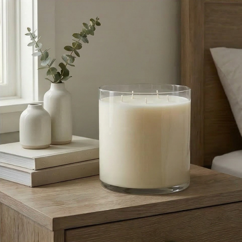 The Hearth - 150 Oz Luxury Hearth Candle - 300 Hr Burn