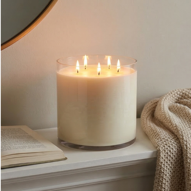 The Hearth - 150 Oz Luxury Hearth Candle - 300 Hr Burn