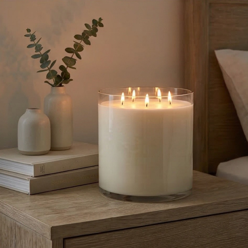The Hearth - 150 Oz Luxury Hearth Candle - 300 Hr Burn
