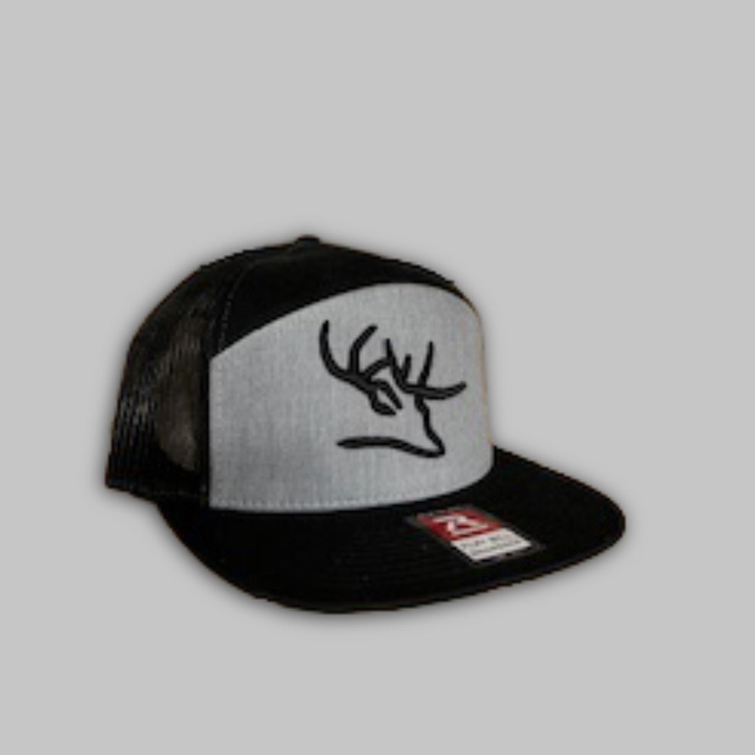 3D Puff 7 Panel Hat Camouflage Outdoor Sporty Cap