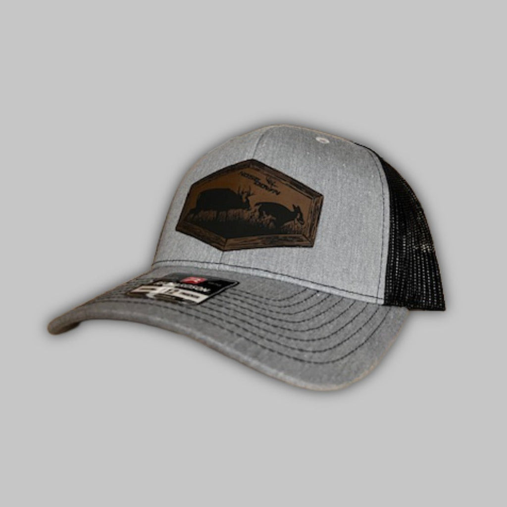 Buck Chase Trucker Hat - Deer Hunting Patch Snapback Cap