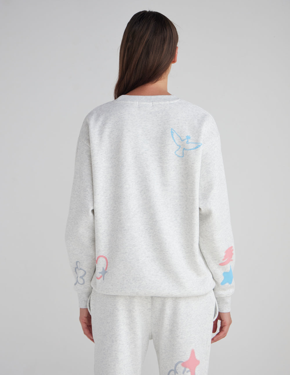 Heaven Is Real Unisex Cotton Crewneck Sweatshirt Streetwear