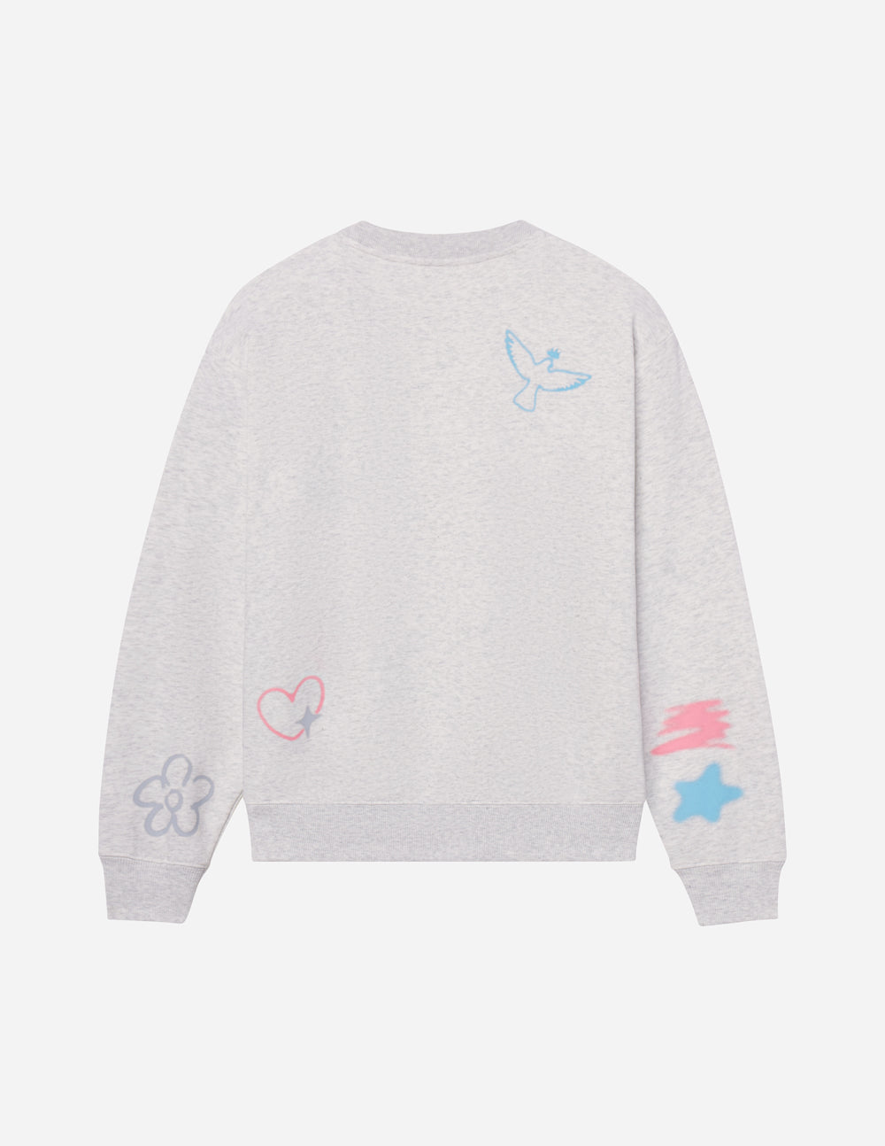 Heaven Is Real Unisex Cotton Crewneck Sweatshirt Streetwear