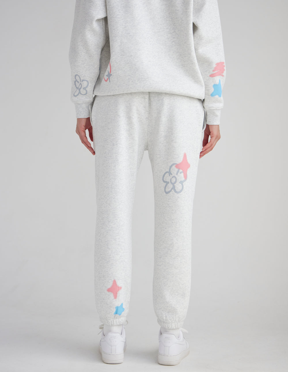 Heaven Is Real Unisex Sweatpants - Relaxed Fit Heather Grey