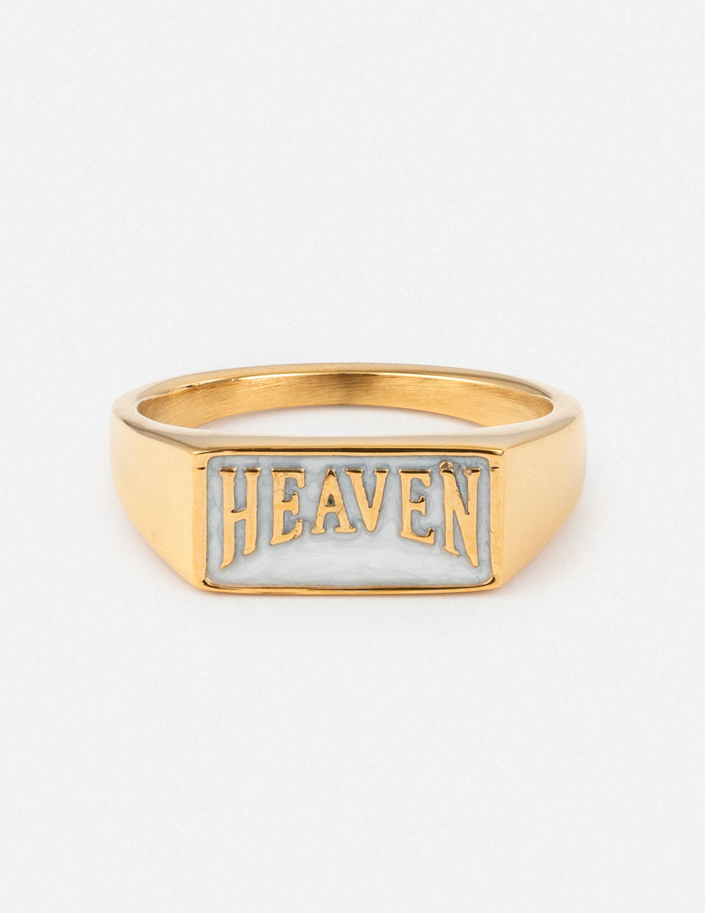 Heaven Rectangular Signet Ring