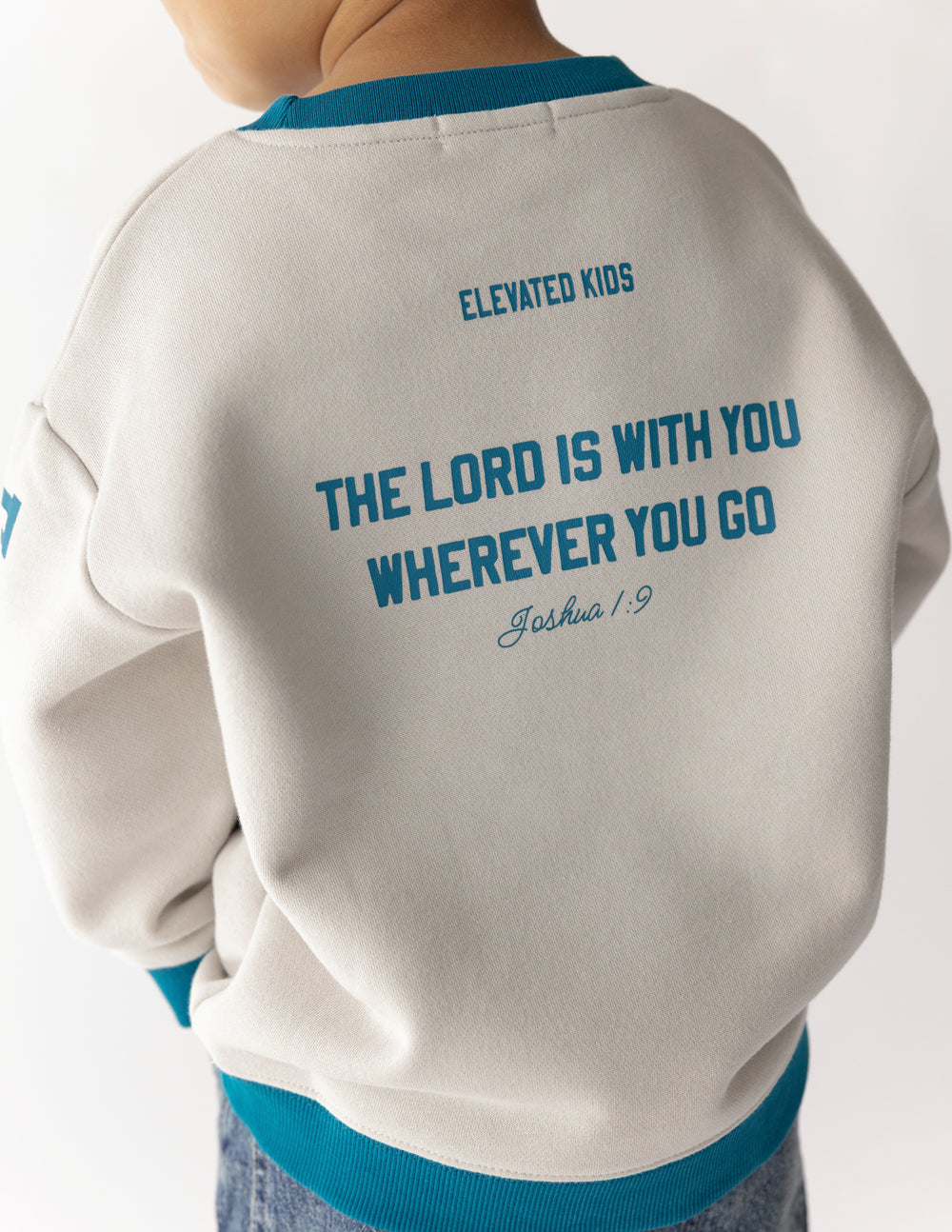 Kids Crewneck Sweatshirt - Relaxed Fit Inspirational Pullover