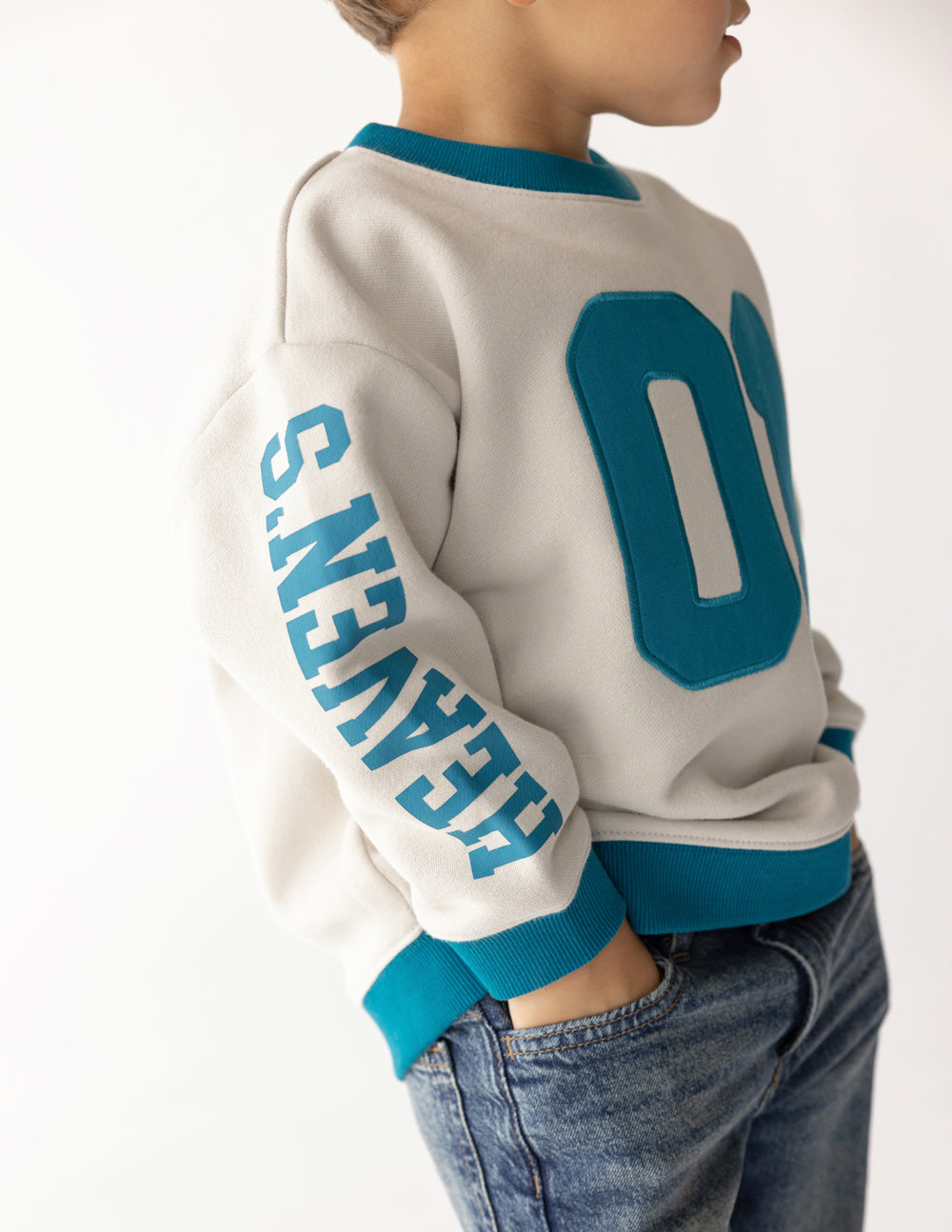 Kids Crewneck Sweatshirt - Relaxed Fit Inspirational Pullover