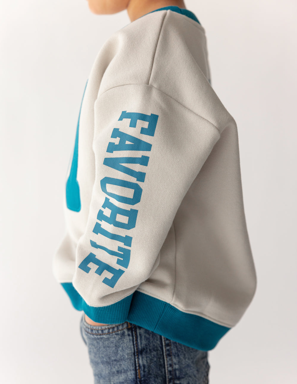 Kids Crewneck Sweatshirt - Relaxed Fit Inspirational Pullover