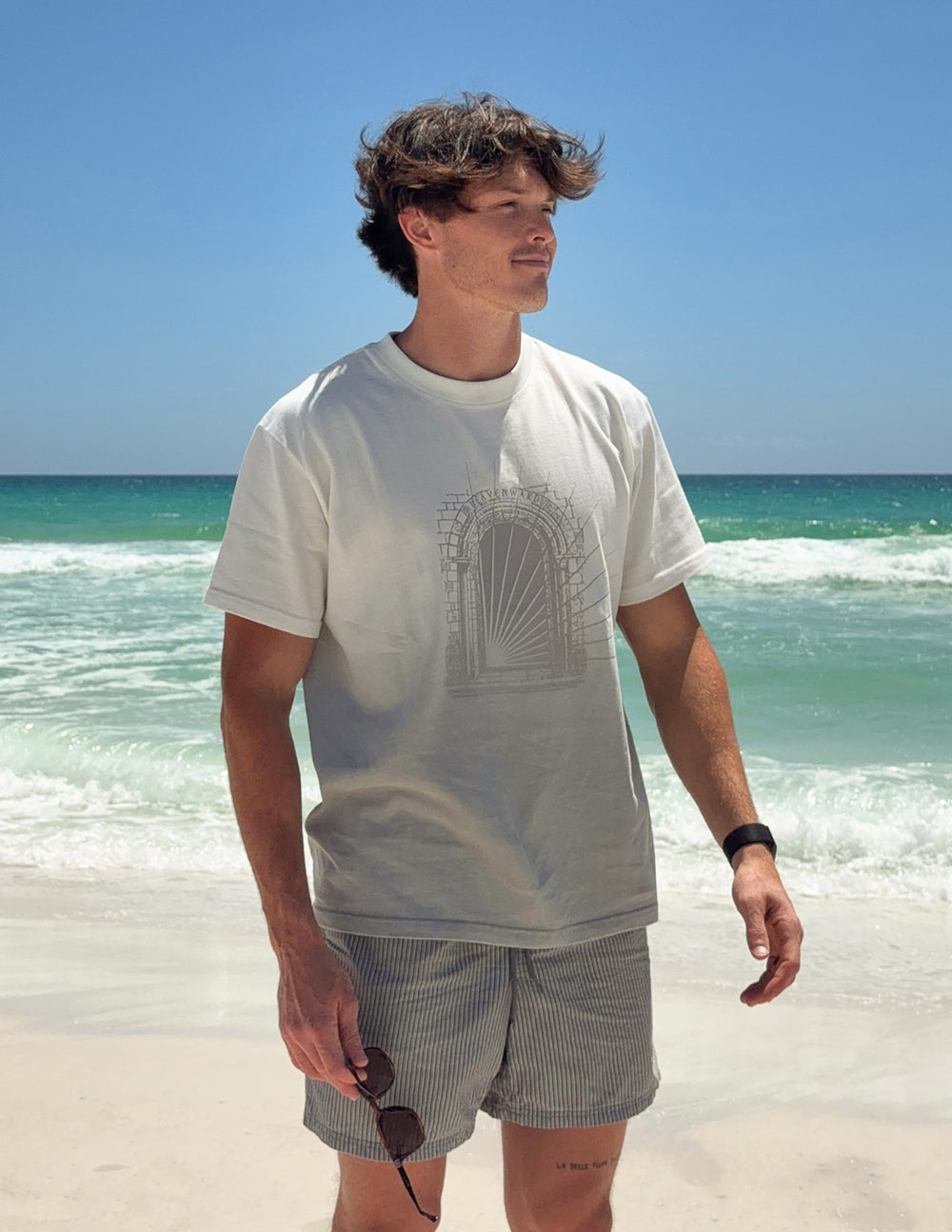 Heavenward Heavyweight Cotton Boxy Tee for Men and Women
