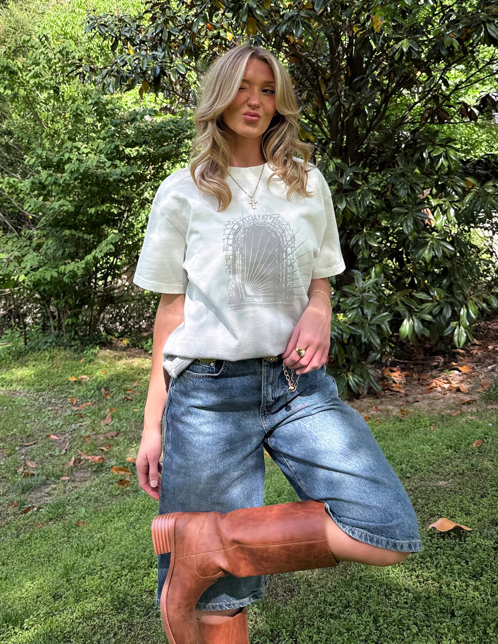 Heavenward Heavyweight Cotton Boxy Tee for Men and Women