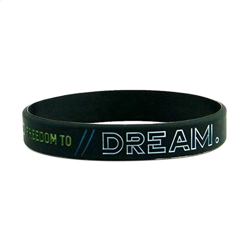 Inspirational Silicone Wristband - Minimalist Motivational Jewelry