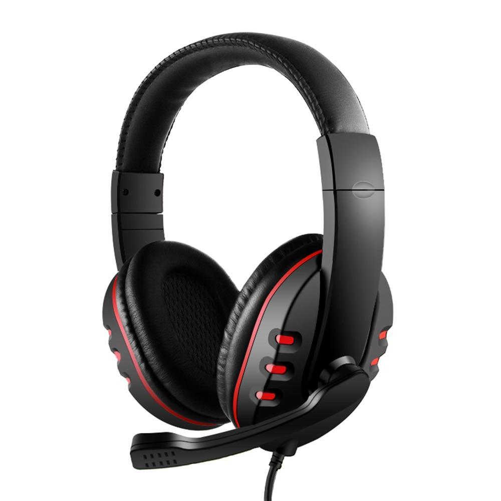 Gaming Headphones Wired 3.5mm Headset with Noise-Canceling Mic