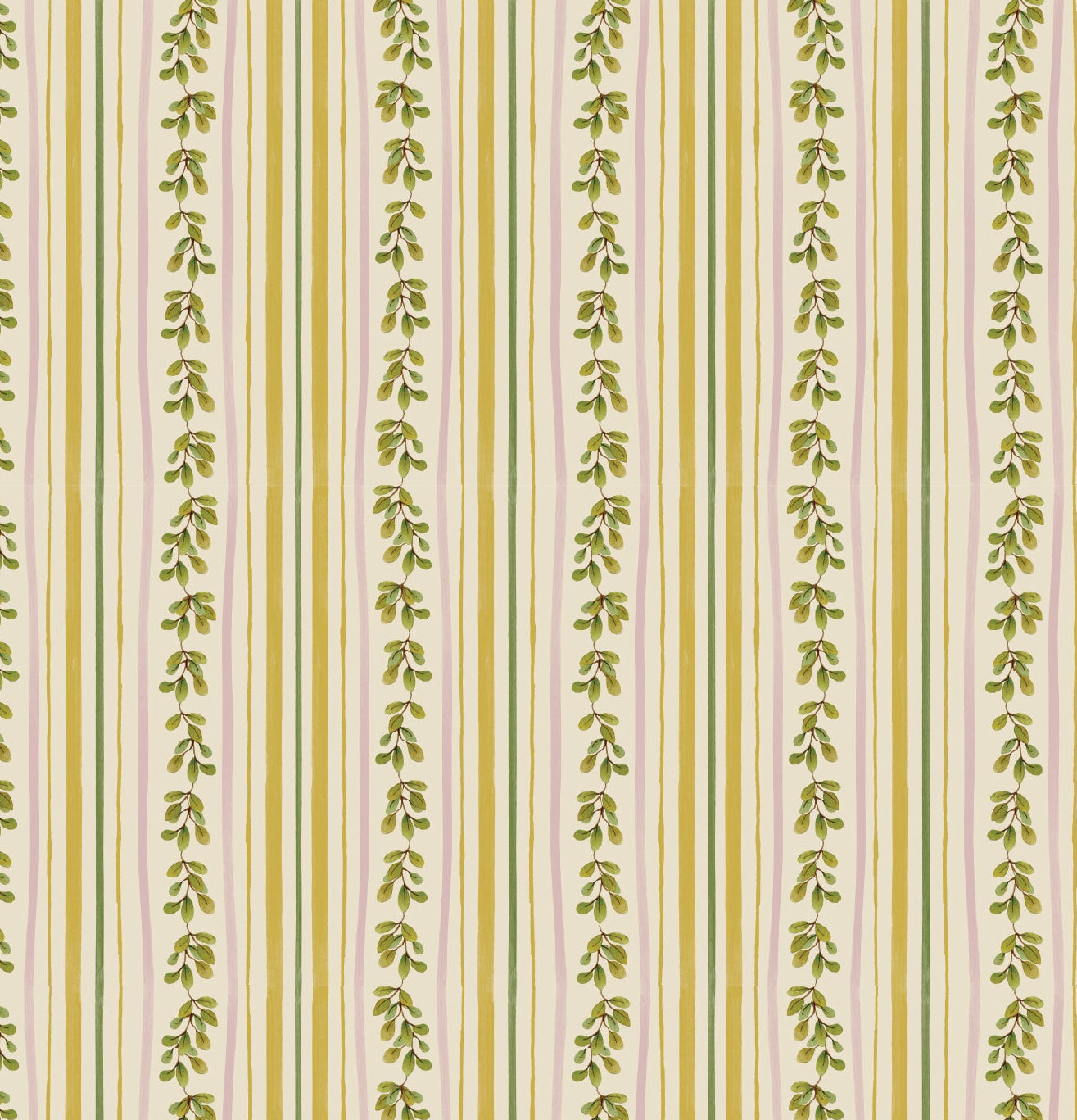 Hedge Removable Wallpaper by Strawberry Snail Illustrations