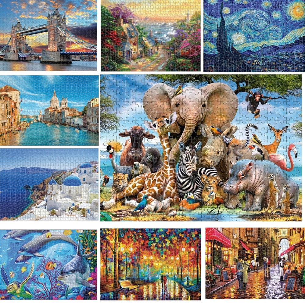 1000 Piece Space Travel Jigsaw Puzzle for Adults and Kids