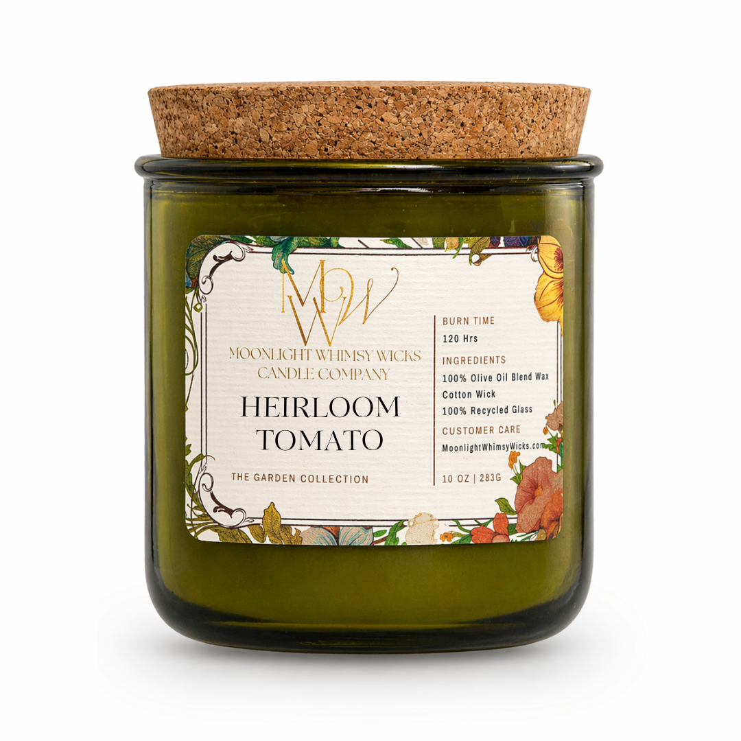 Heirloom Tomato Candle | Luxury Olive Oil Wax Candle