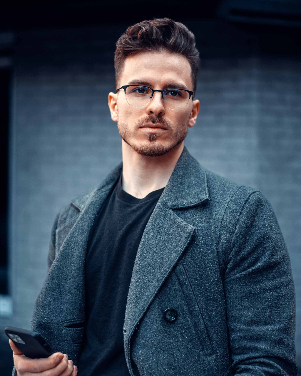Hewitt Blue Light Blocking Glasses - Matte Black Frame