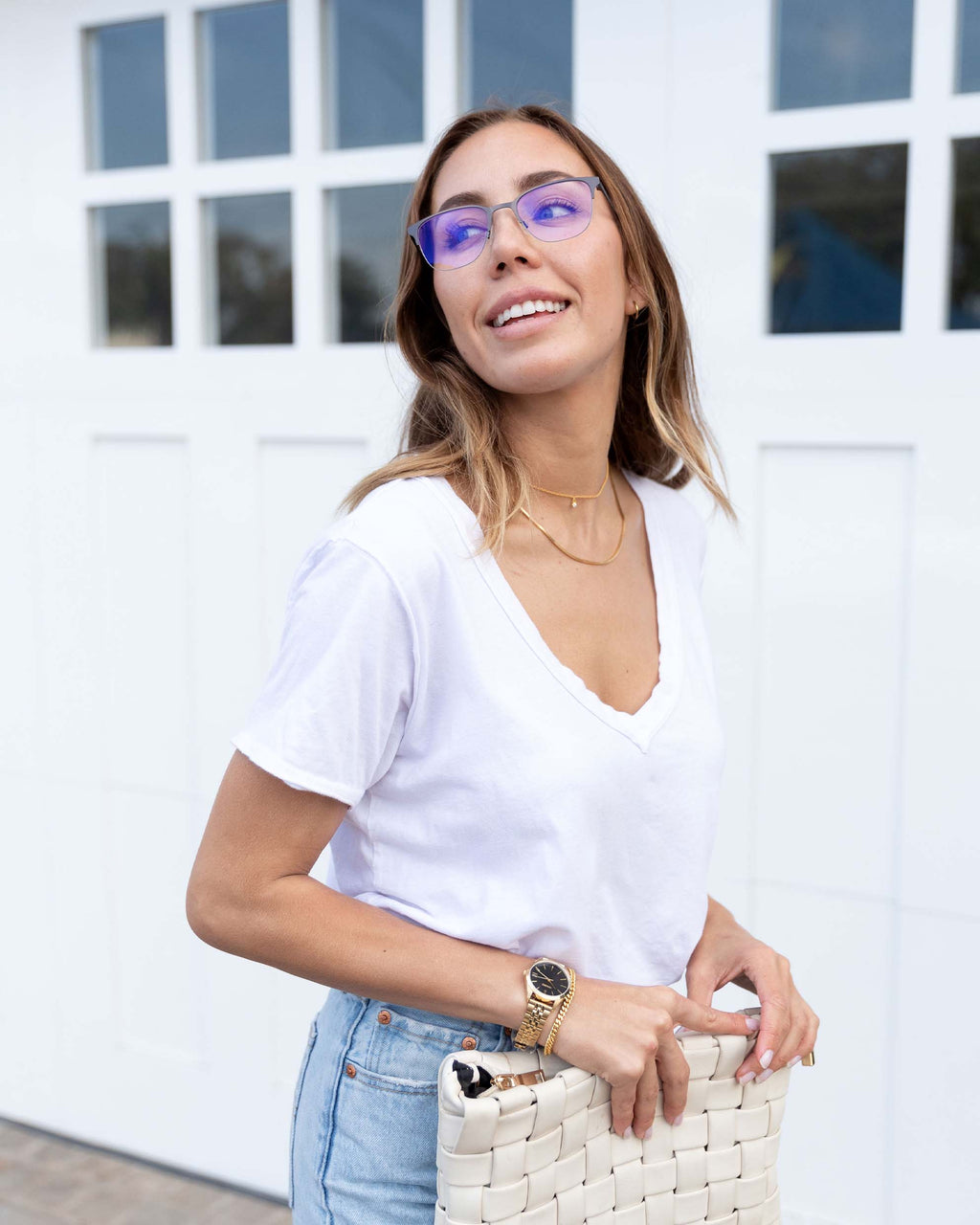 Hewitt Blue Light Glasses in Dark Brown - Digital Eye Protection