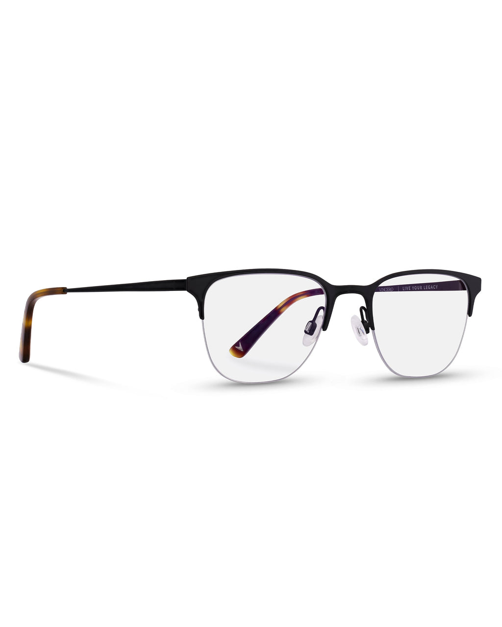 Hewitt Blue Light Glasses in Dark Brown - Digital Eye Protection