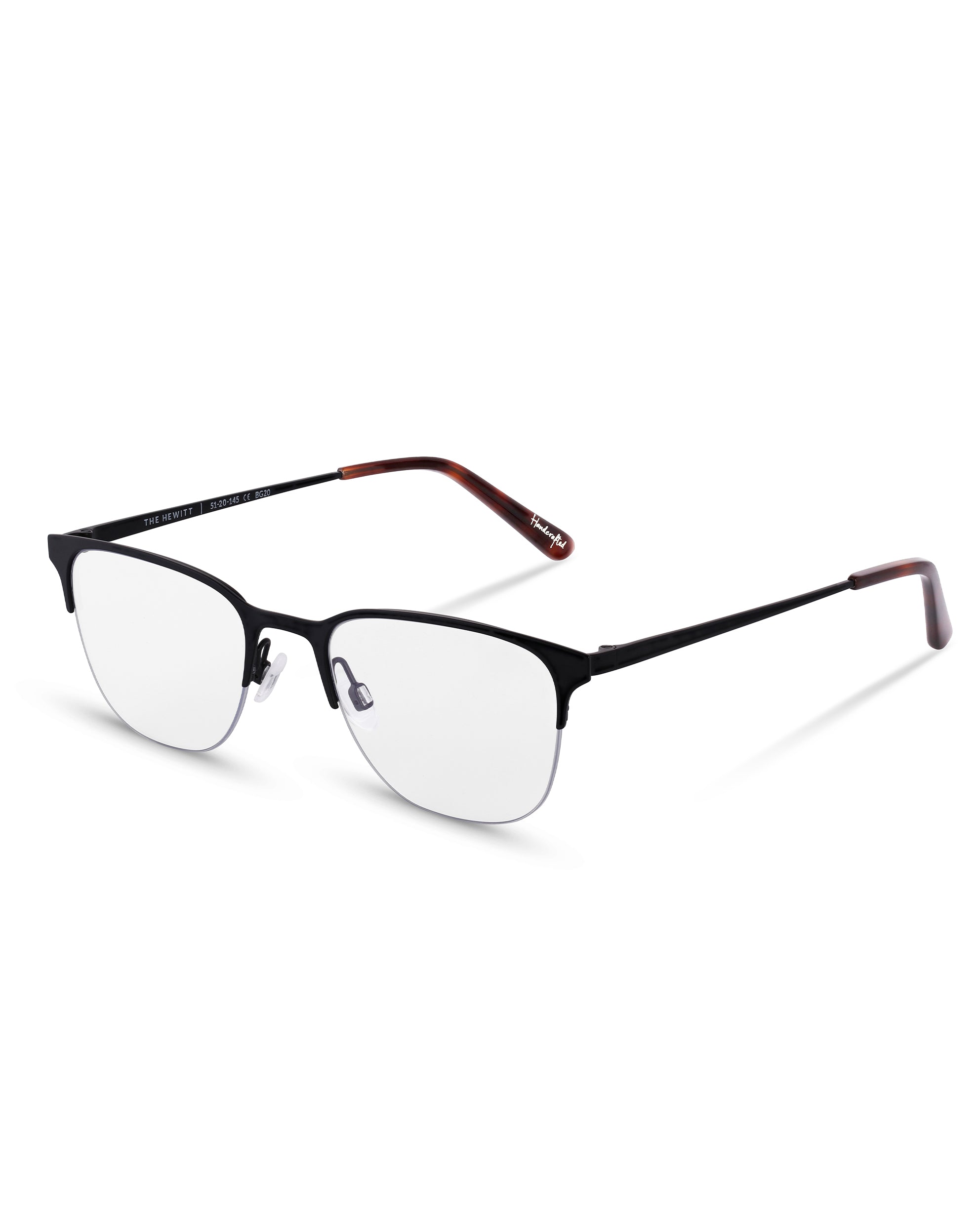 Hewitt Blue Light Blocking Glasses - Matte Black Frame