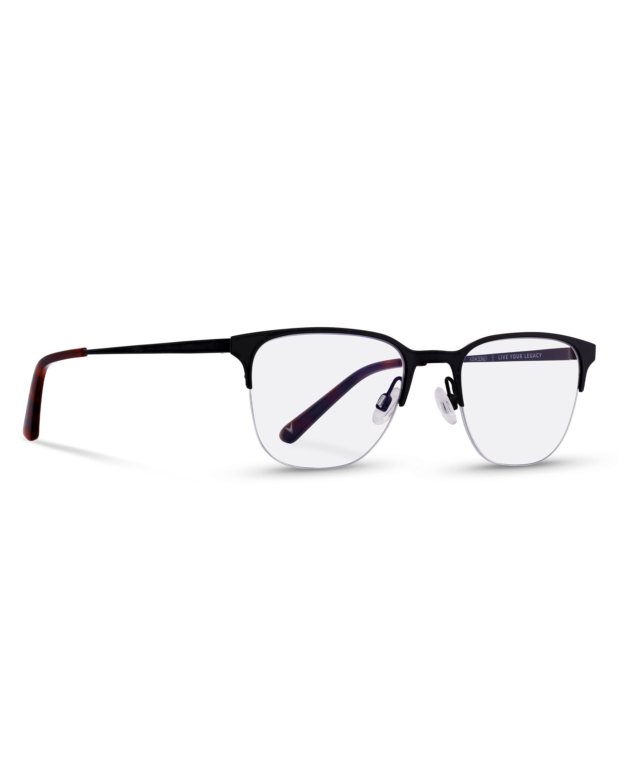 Hewitt Blue Light Blocking Glasses - Matte Black Frame