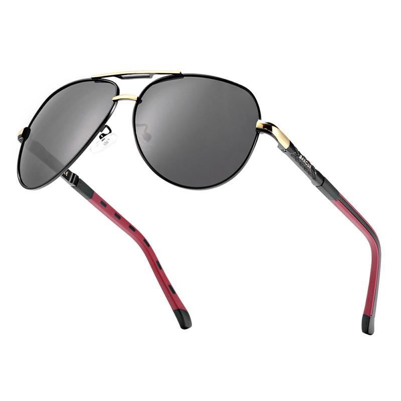 Classic Pilot Polarized Aviation Sunglasses for Men UV400
