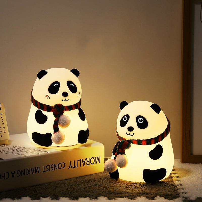 Color-Changing Panda Night Light for Kids Nursery Decor