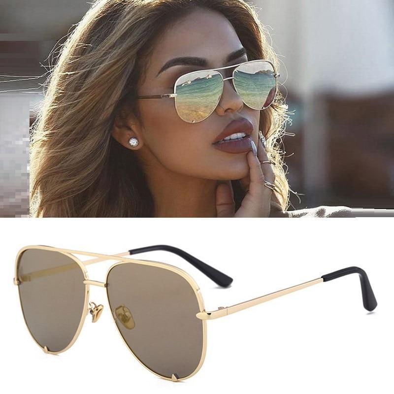 Vintage Round Metal Polarized Sunglasses with UV400 Protection