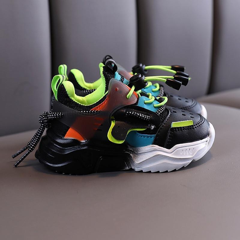 Non-Slip Outdoor Kids Sneakers with Durable Rubber Outsole