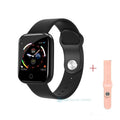 Modern Stainless Steel Square Smartwatch for Fitness and Daily Wear