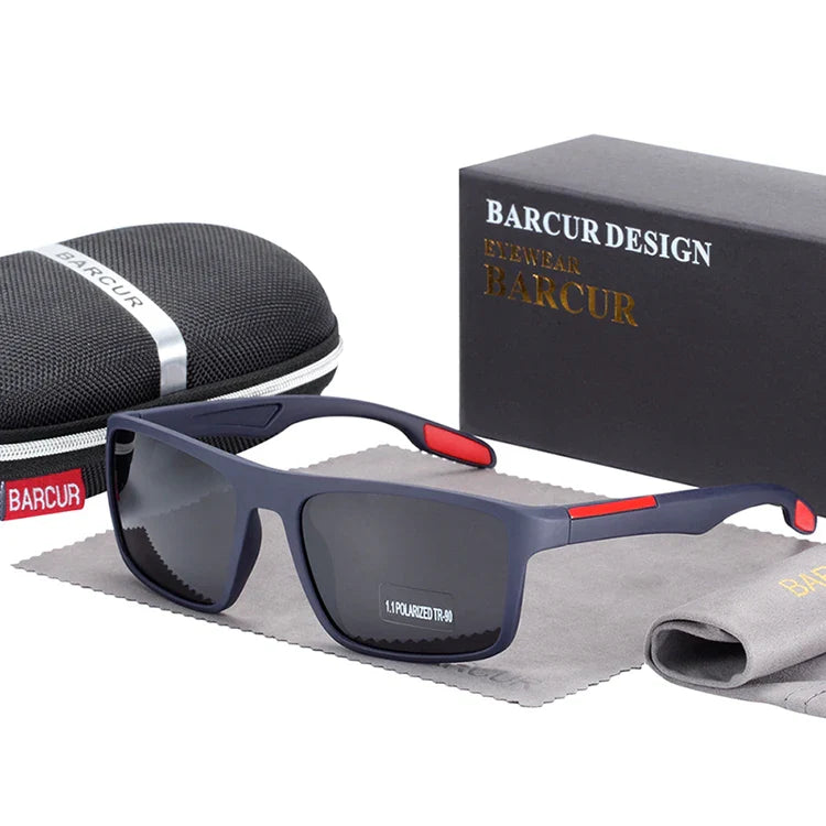Vintage Square Polarized TAC Sunglasses for Men